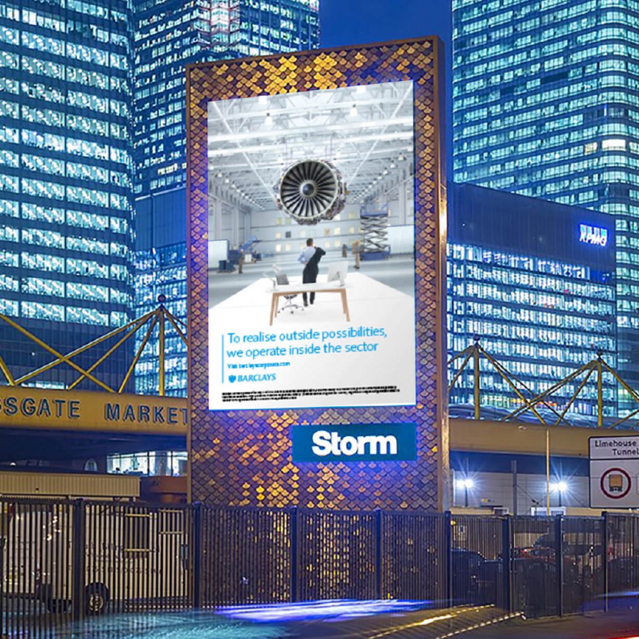 Barclays ad Barclays ad